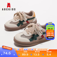 ABC KIDS童鞋2024新款时尚简约百搭舒适儿童运动休闲跑鞋