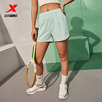 XTEP 特步 步运动裤女士2024新品夏季透气官方五分裤休闲健身速干训练短裤
