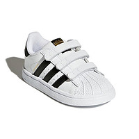 88VIP：adidas 阿迪达斯 童鞋三叶草金标贝壳头儿童运动鞋小白鞋休闲鞋EF4842