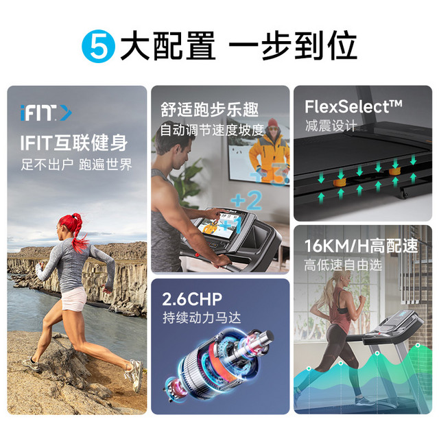 爱康 家用跑步机 T6.5S