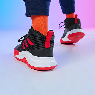 adidas 阿迪达斯 OWNTHEGAME团队款中高帮实战篮球鞋男女小童儿童