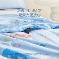 罗莱生活 LUOLAI 家纺婴幼儿A类蚕丝被子夏被天丝夏凉被可水洗空调被可机洗