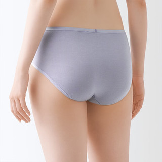 無印良品 MUJI（無印良品 ）女式 莱赛尔 中腰内裤 女三角裤 裤头三角裤