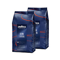 LAVAZZA 拉瓦萨 CREMAEAROMA意式浓缩中度烘焙咖啡豆1kg*2
