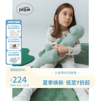 gelatopique24春夏新品儿童睡衣恐龙印花柔软长袖T恤PKCT241440 米色 S
