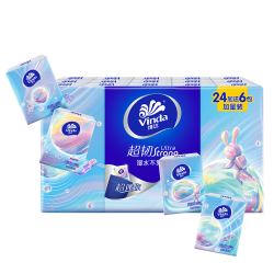 Vinda 维达 航天IP款吾皇款 超韧手帕纸 4层5张*30包