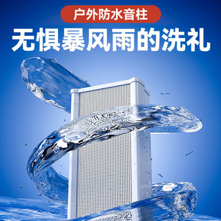 先科（SAST）音柱吸顶音响套装酒店商场超市公共广播系统吊顶家用客厅会议餐厅背景喇叭组合音箱 单音柱
