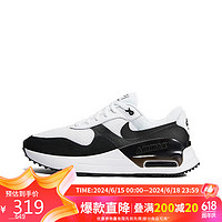 NIKE 耐克 中性 休闲鞋NIKE AIR MAX SYSTM 运动鞋DM9537-103白黑42.5码