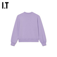 IT MSGM童装长袖卫衣活泼潮流logo水钻亮片缀饰套头衫029226XJ
