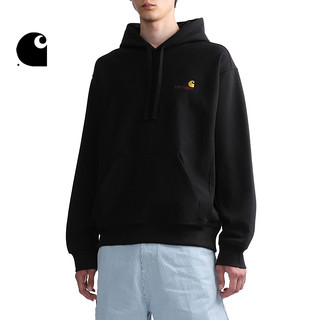 Carhartt WIP卫衣男装秋冬经典LOGO刺绣连帽卡哈特23I279L GYX/中灰色 M