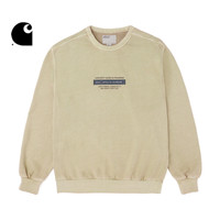 Carhartt WIP卫衣男装春秋军事识别牌图案印花圆领卡哈特015L