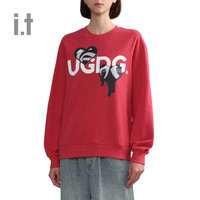 it UNDERGARDEN男装印花圆领卫衣休闲秋冬时尚套头衫00439XL