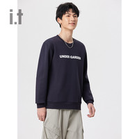 it UNDERGARDEN男装合身圆领卫衣2024春夏休闲基础logo装饰