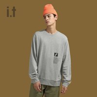 it UNDERGARDEN男装圆领卫衣休闲潮流套头宽松字母印花3054MAD