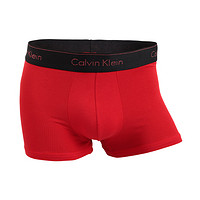 卡尔文·克莱恩 Calvin Klein 凯文克莱时尚新款红黑3件装平角内裤男士