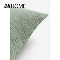 HM HOME2024新款床上用品家纺用品柔软棉细布枕套1200444