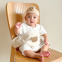 韫舜 宝宝餐椅安全带儿童通用固定带便携式外出椅子婴儿就餐吃饭保护带 宝宝餐椅安全带-米色小熊 8个月及以上