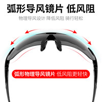 骑行眼镜偏光变色男女户外骑行运动摩托车跑步防风沙飞溅护目风镜