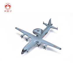 大匣子 1:100空警500合金预警机模型 空警500预警机模型合金仿真飞机摆件