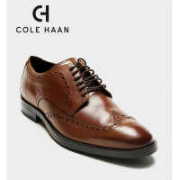 PLUS会员：COLE HAAN 歌涵 布洛克雕花商务正装皮鞋 C34598