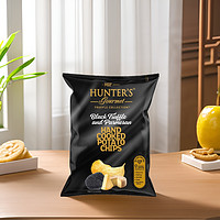 88VIP：Hunter's 恒特乐 迪拜进口HUNTER'S黑松露奶酪味薯片125g休闲零食小吃膨化土豆片