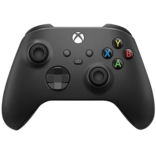 PLUS会员：Microsoft 微软 Xbox Series X/S 游戏手柄 磨砂黑