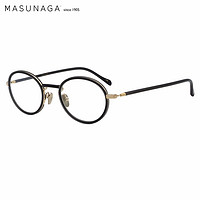 masunaga 增永眼镜框近视眼镜GMS-120TS#29+蔡司1.60防蓝光镜片