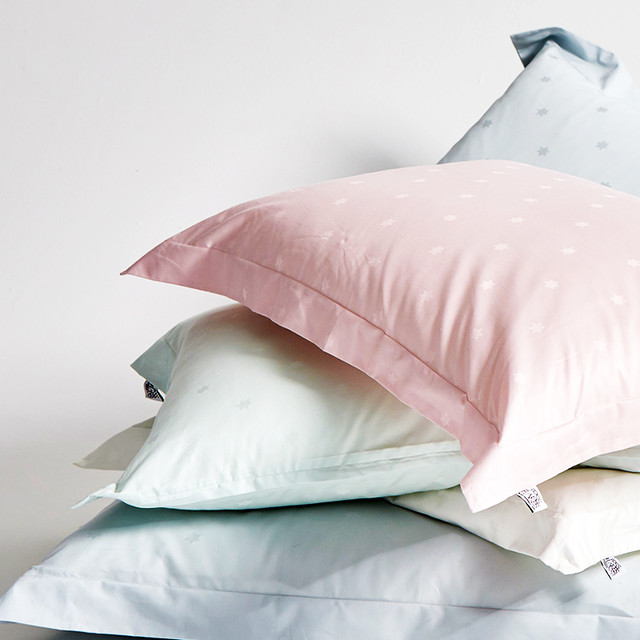 FOSSFLAKES 丹麦进口全棉儿童枕套宝宝单人可水洗枕套40x60cm