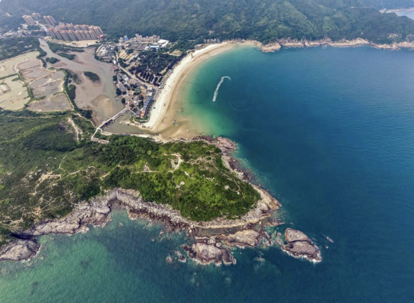 算下来房费就600+,周六微加价!珠海东澳岛万豪度假酒店 豪华海景大/双床房1晚套餐(含双早+东澳岛码头接送+餐饮消费券等)