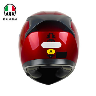 AGV K3摩托车头盔双镜片全盔四季机车骑行多功能防护通勤跑盔 COMPETIZIONE RED S