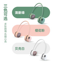 【夏季必备】挂脖风扇便携式随身小型静音懒人挂颈脖子超长续航涡轮无叶充电款迷你制冷户外厨房夏天降温