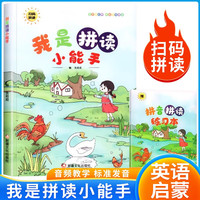 我是拼读小能手 拼读默写练习册汉语拼音幼升小专项练习学前班幼儿园小学拼音同步教材 我是拼音小能手 我是拼读能手