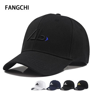 Fangchi 大头围帽子男夏季网眼透气硬顶大号棒球帽大码鸭舌帽大脸韩版潮防晒透气登山帽 BQM-93白色 四季款 XL(60cm以上)