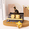 88VIP：英博物馆盖亚.安德森猫发光日历DIY木质拼插创意摆件氛围灯礼物