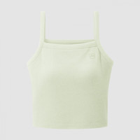 蕉内棉棉311H吊带背心女士带杯打底无袖T恤女生内搭睡衣家居服春夏季 嫩芽绿 L