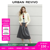 UR秋季女装西装压褶UWU530016