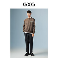 GXG 男装 商场同款深灰色裤（长裤） 22年秋季新品极简未来系列