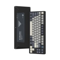 机械蜂 X80 三模机械键盘 星耀黑 KTT雪樱轴