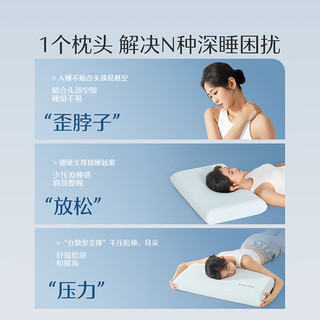 MERCURY 水星家纺 深睡云感 慢回弹记忆枕 70*42*6cm