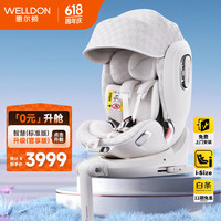 惠尔顿(Welldon)智能儿童座椅0-7岁新生儿通风开门自动旋转【沈涛】智慧 智慧-大白-标准版