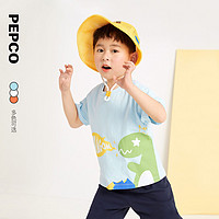 百亿补贴：PEPCO 小猪班纳 童装2022夏装新款儿童圆领上衣小童男童短袖T恤可爱宝宝