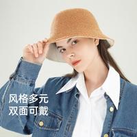 【御寒必备】渔夫帽女灯芯绒羊羔毛泰迪绒保暖盆帽可爱潮
