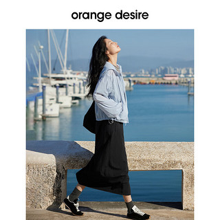 orangedesire【O+光自由工装防晒】凉感户外防晒服2024夏新 常规版-气泡蓝 160/84A/M