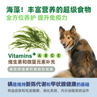 Natural Animal Solutions 澳洲NAS海藻粉狗狗宠物心脏辅酶q10猫咪卵磷脂犬用黑鼻头化毛排毛