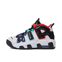 耐克（NIKE）男大童鞋女鞋2024AIR MORE UPTEMPO篮球鞋 FV0838-100 35.5