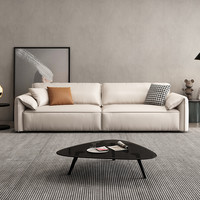 十虎 大象耳朵baxter沙发现代简约布艺沙发客厅小户型网红豆腐块