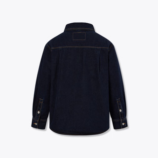 Levi's【商场同款】李维斯23秋季新款男士可拆卸夹服外套A6809-0000 藏蓝色 S