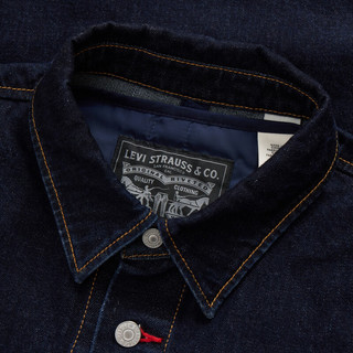 Levi's【商场同款】李维斯23秋季新款男士可拆卸夹服外套A6809-0000 藏蓝色 S
