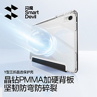 SMARTDEVIL 闪魔 魔适用华为平板保护套matepad115s保护壳2024新款电脑air11.5英寸柔光版pro磁吸m6全包10.95透明3防摔弯8se