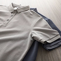 Cebrodz 300g重磅纯棉男夏季POLO衫短袖夏季T恤时尚商务休闲品质通勤男装